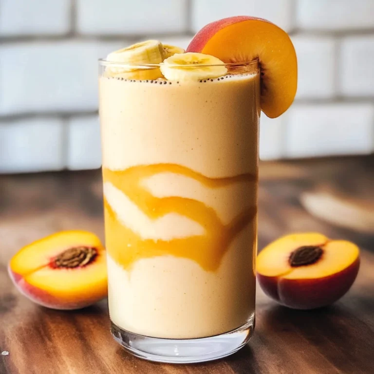 Banana Peach Smoothies