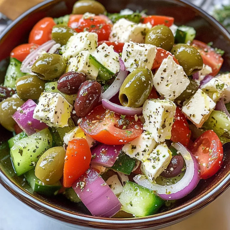 Best Greek Salad Recipe