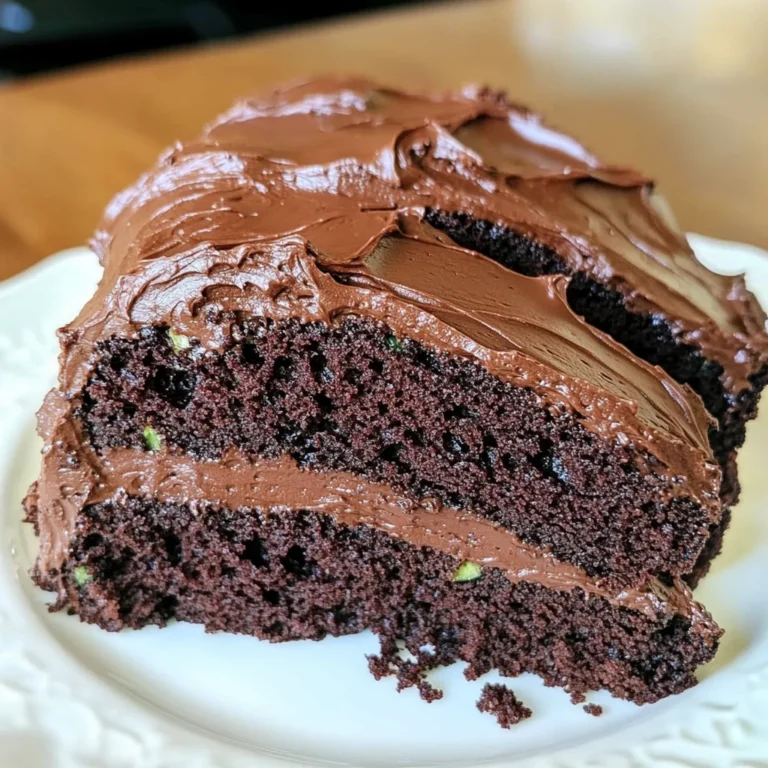 Chocolate Lover's Zucchini Cake