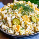 Dill Pickle Pasta Salad