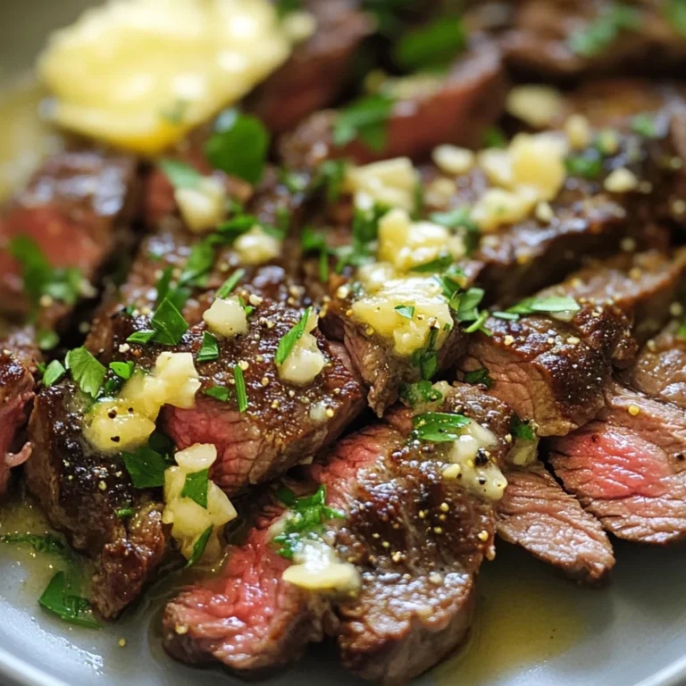 Garlic Butter Brazilian Steak