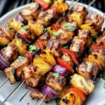 Hawaiian Chicken Skewers