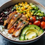 Honey Chipotle Chicken Rice Bowls