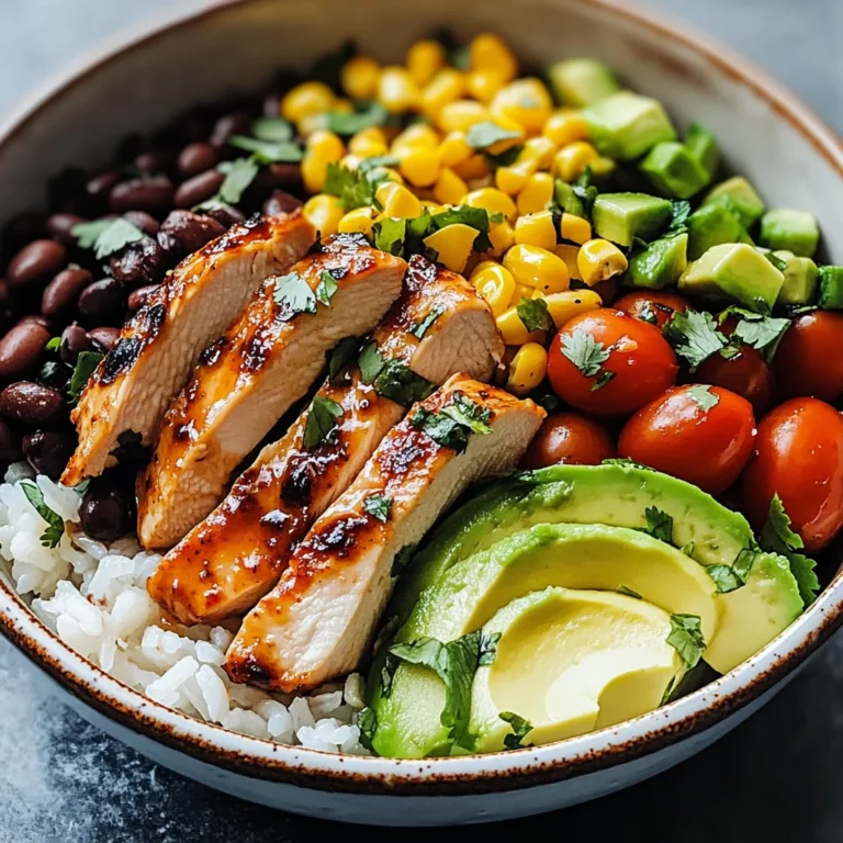 Honey Chipotle Chicken Rice Bowls