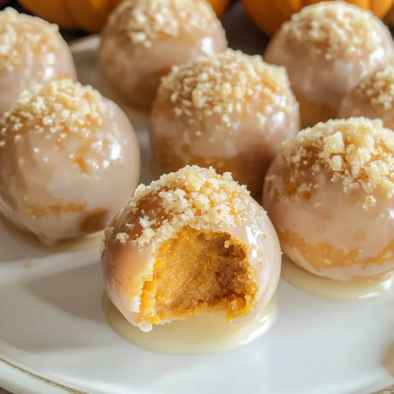 No-Bake Pumpkin Pie Balls