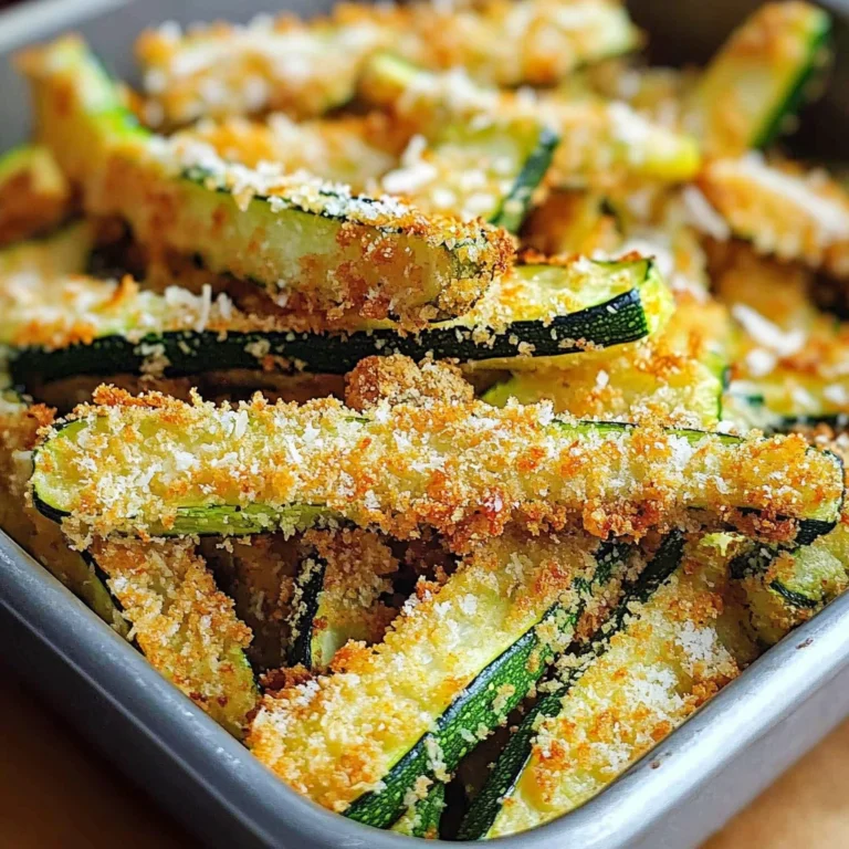 Parmesan Zucchini Fries