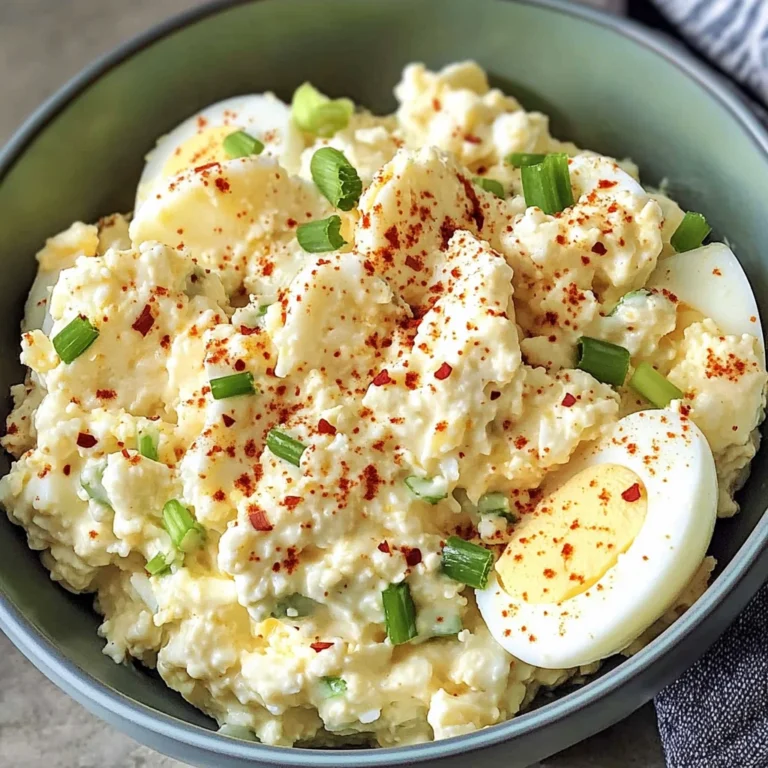 Simple Cottage Cheese Egg Salad