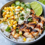 Street Corn Chicken Rice Bowl Recipe