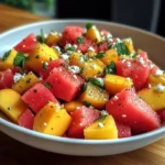 The Peach Watermelon Salad That Tastes Like Summer