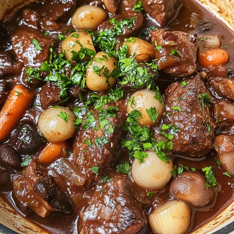 Beef Bourguignon