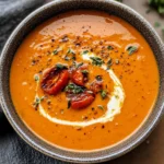Creamy Roasted Garlic Tomato Soup