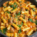 Creamy Sausage Rigatoni (One-Pan, 30-Minute Meal)