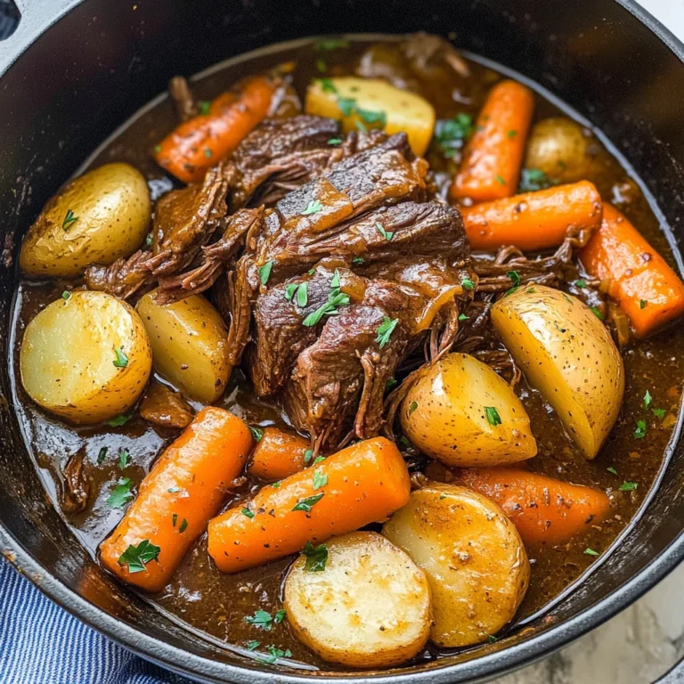 Dutch Oven Pot Roast