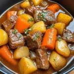 Easy Homemade Beef Stew