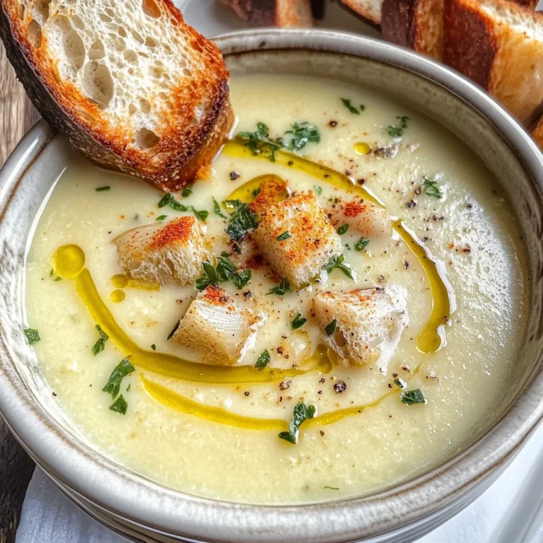 French Garlic Soup