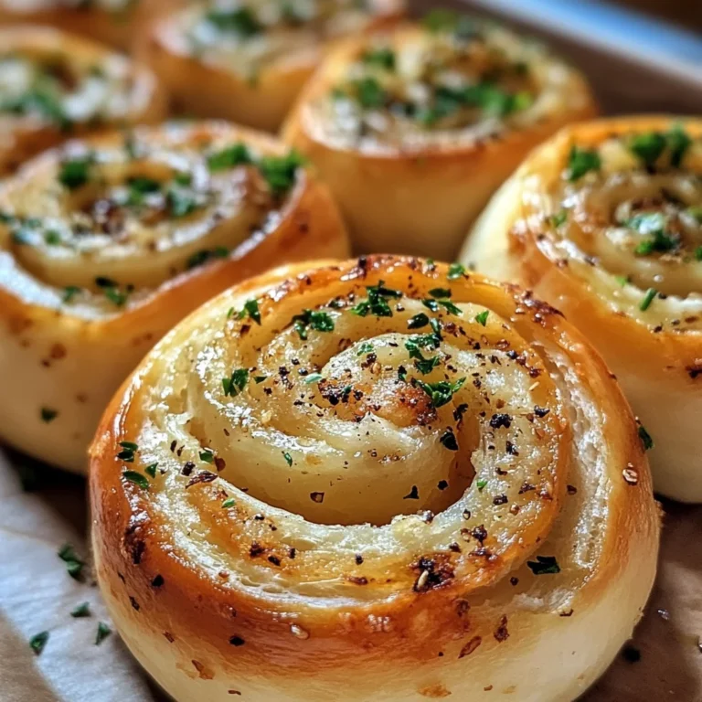 Garlic Swirl Rolls: A Flavorful Delight