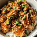 Honey Garlic Slow Cooker Chicken Thighs