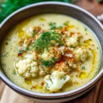 Roasted Cauliflower Soup