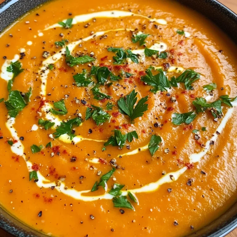 Roasted Sweet Potato Soup