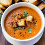 Roasted Tomato Basil Soup