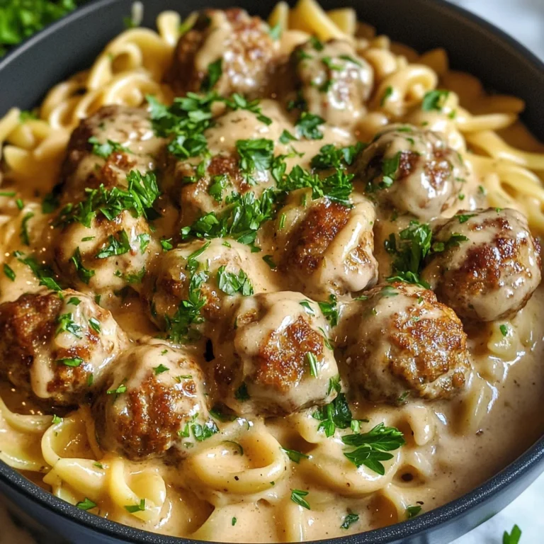 Swedish Meatball Pasta