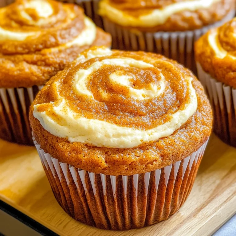 Best Swirled Pumpkin Cream Cheese Muffins