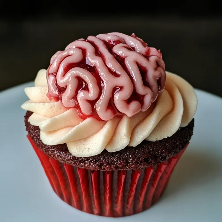 Bleeding Brain Cupcakes