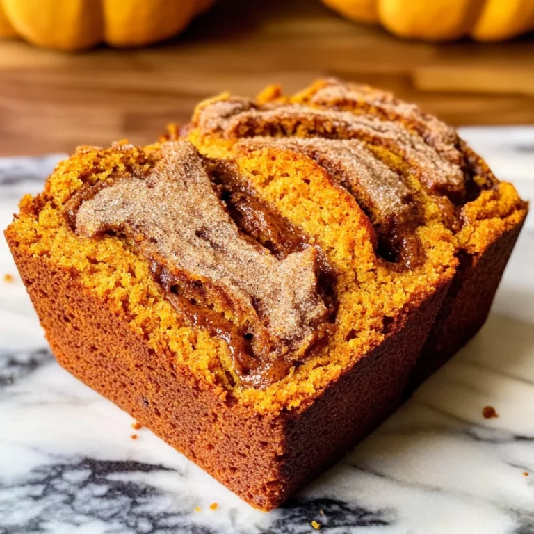 Cinnamon Swirl Pumpkin Bread Mini Loaves