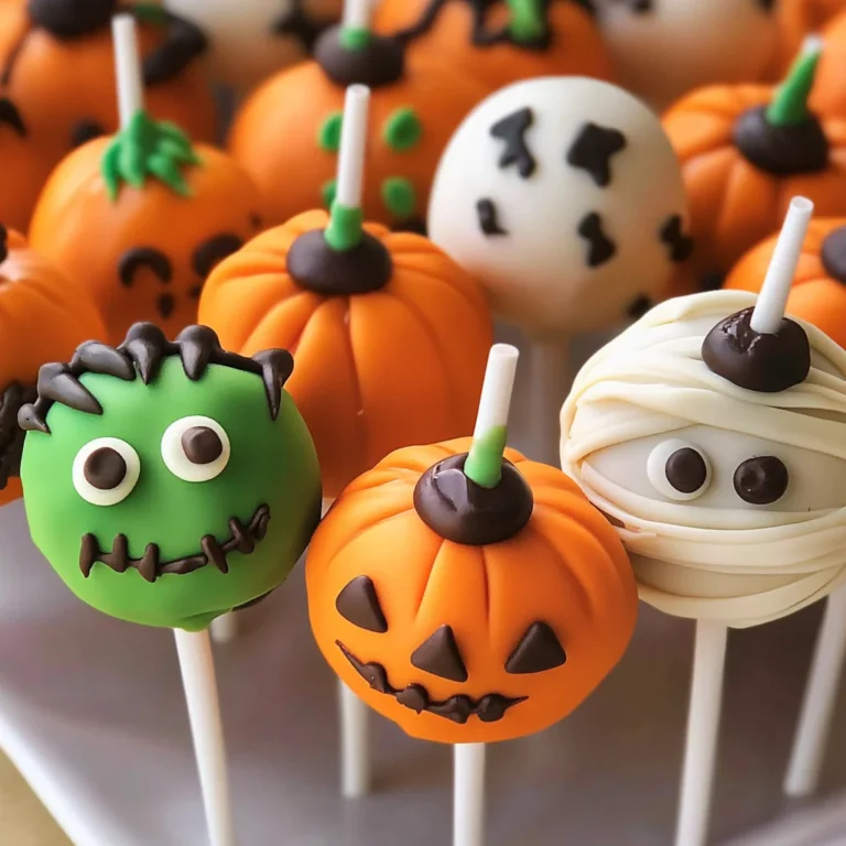 Halloween Cake Pops