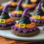Halloween Witch Hat Cookies
