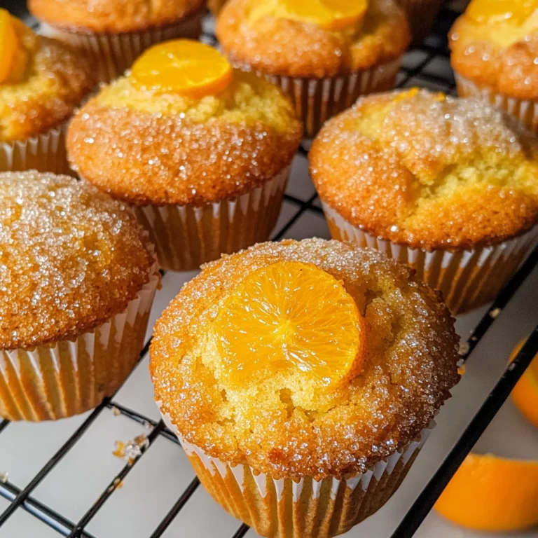Orange and Cardamom Muffins