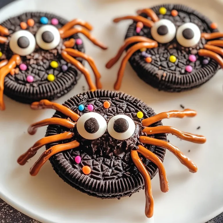 Oreo Spider Halloween Cookies