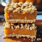 Pumpkin Pie Crumble Bars – Easy Fall Dessert Recipe