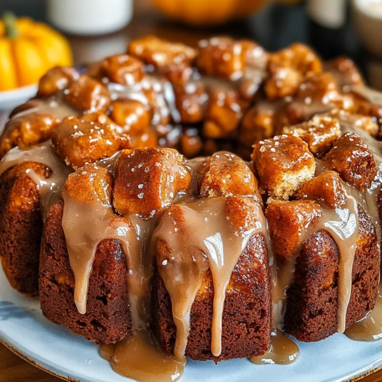 Pumpkin Spice Monkey Bread Recipe
